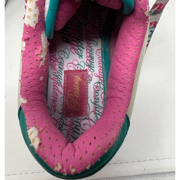 Pastry Thin Mint sneakers Youth 2 low top 2008 Honor Girl Scouts shoes - Picture 8 of 12